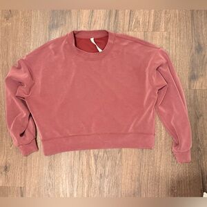 Red Velvet Sweatshirt lululemon